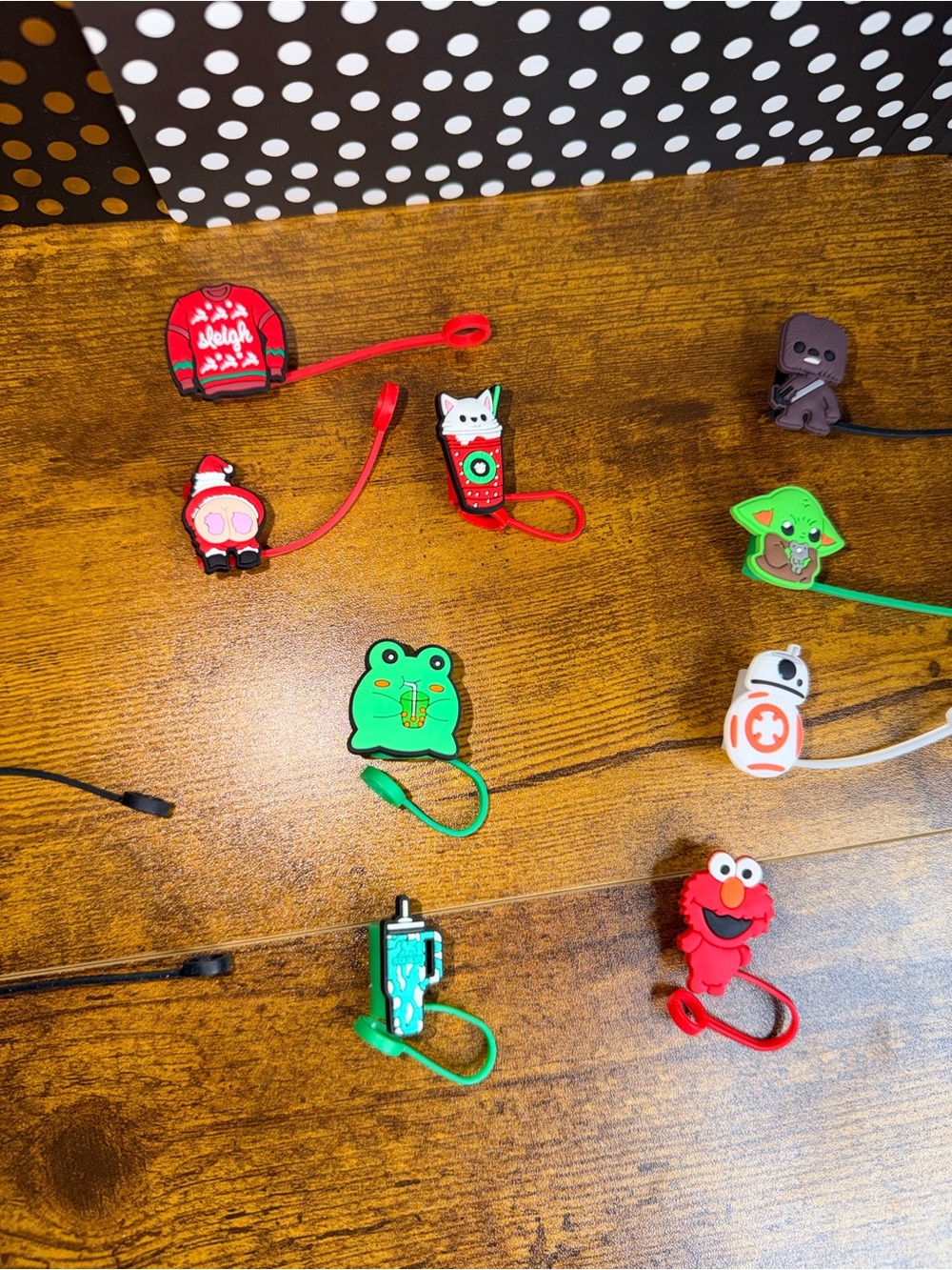 Assorted Color Character Straw Protectors - Picture 3 of 4
